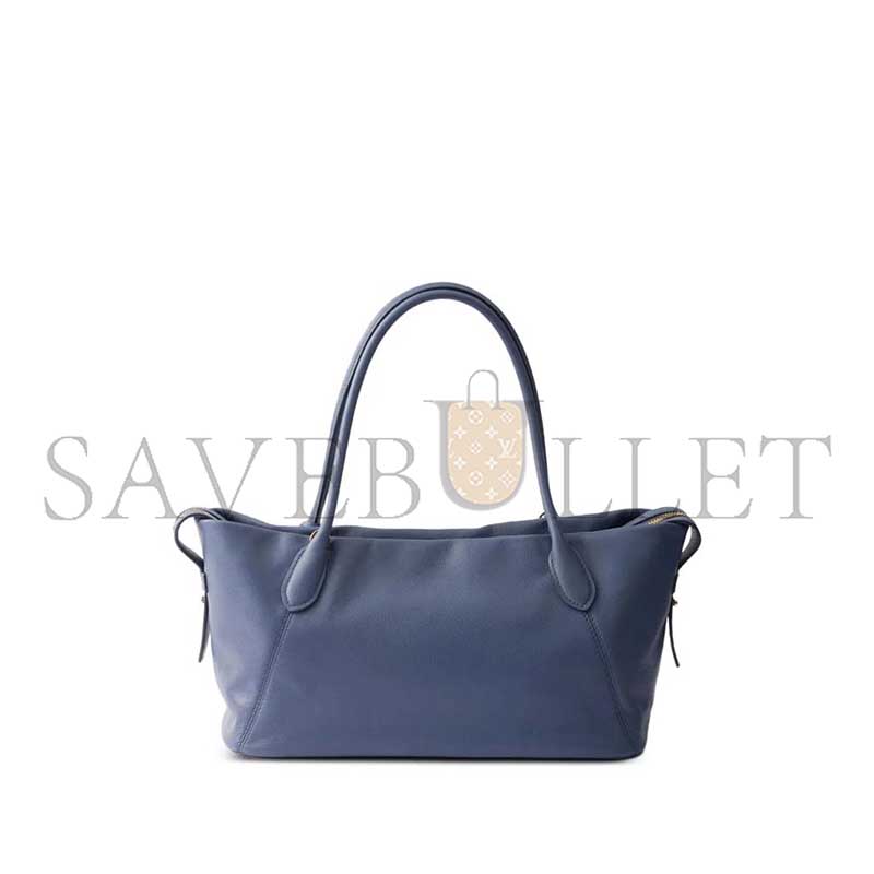 PRADA OUVERT LARGE LEATHER TOTE BAG 1BG661 (32*18.5*13cm)